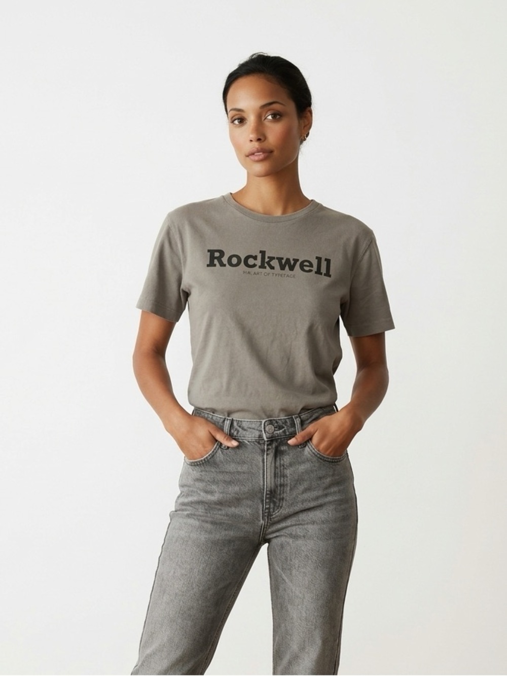 Rockwell Gray T-Shirt | Size XS